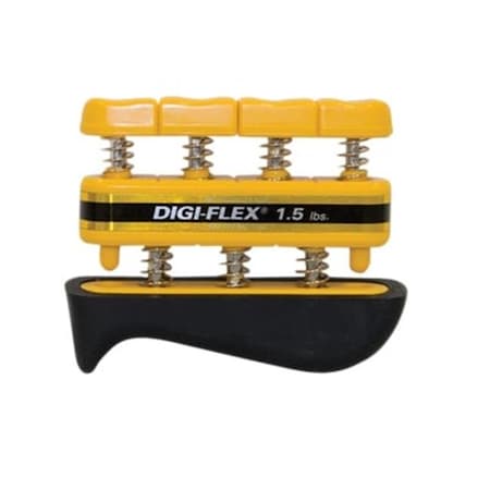 Fabrication Enterprises Fabrication Enterprises 10-0740 Cando Digi-Flex Hand Exerciser - Yellow; X-Light - Finger 10-0740